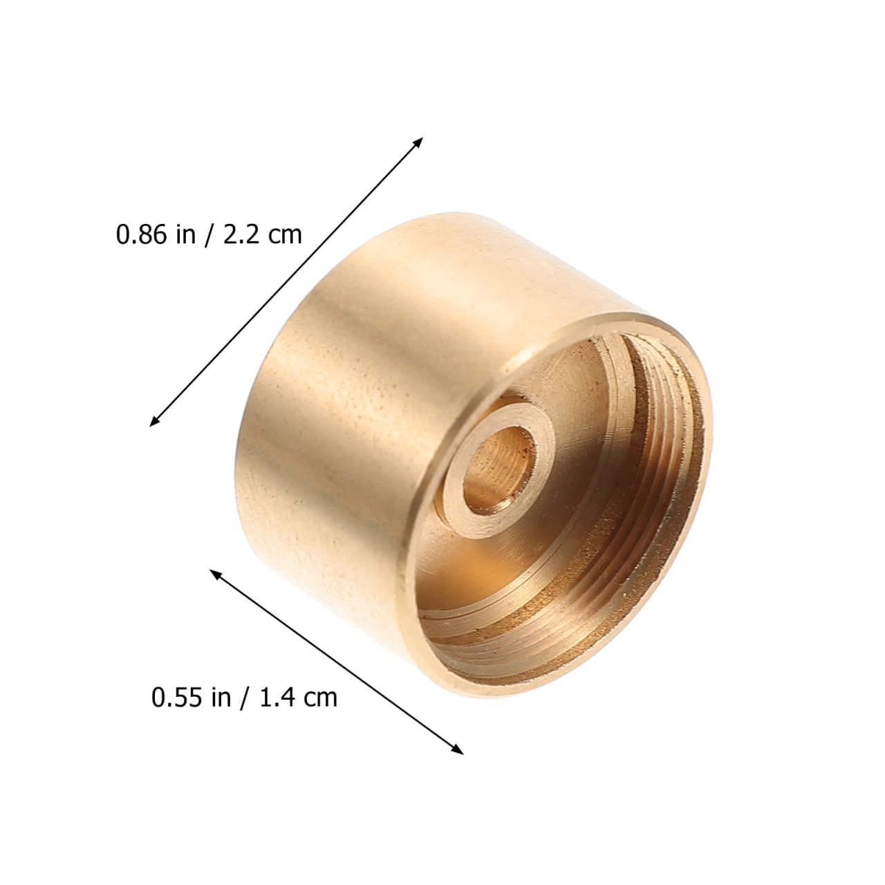 Cubiertas De Botones De Trompeta De Cobre Dorado Juego De Tapas Para Pistones Accesorios Para Instrumentos Musicales Con InstalacióN FáCil Y DiseñO Elegante