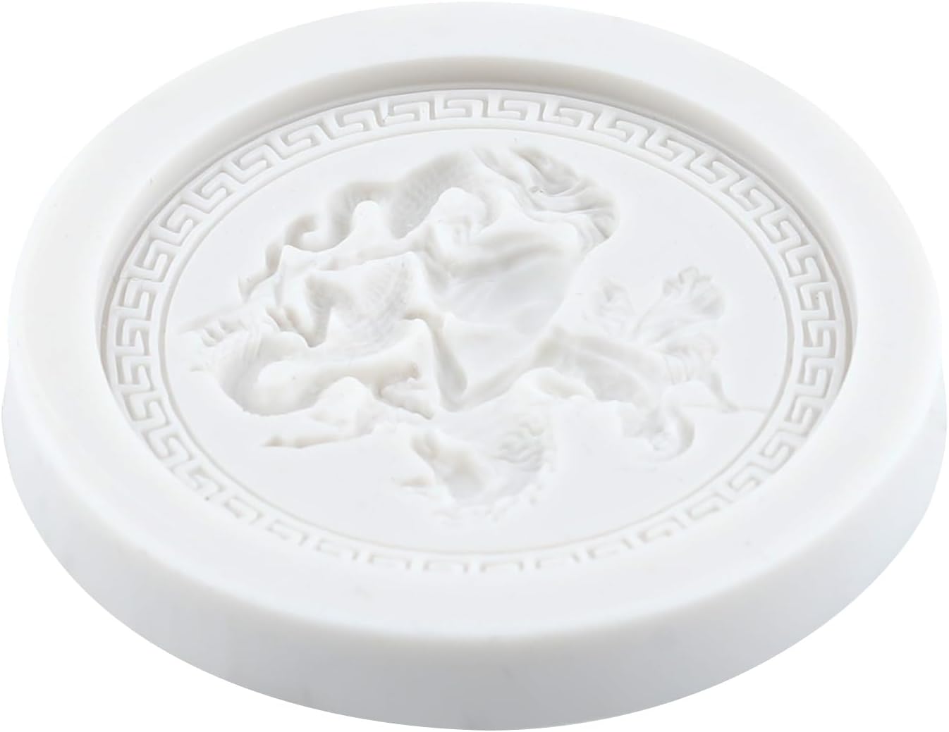 Knight Polymer Clay Molds Ancient Greek Knight Cameo Silicone Mold