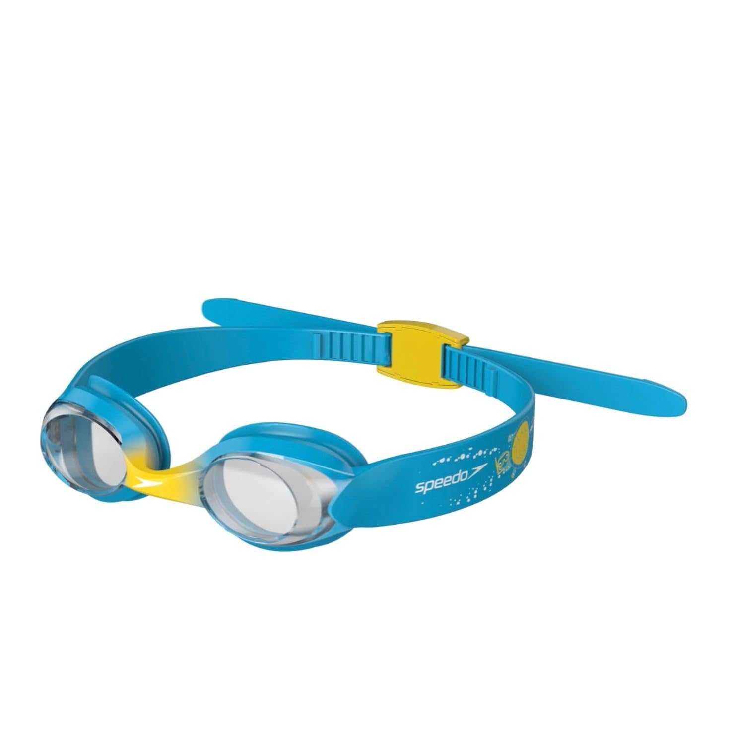 Speedo Illusion Lunettes Natation Enfant - Unisex 6-14 Ans - Hologramme Protection UV