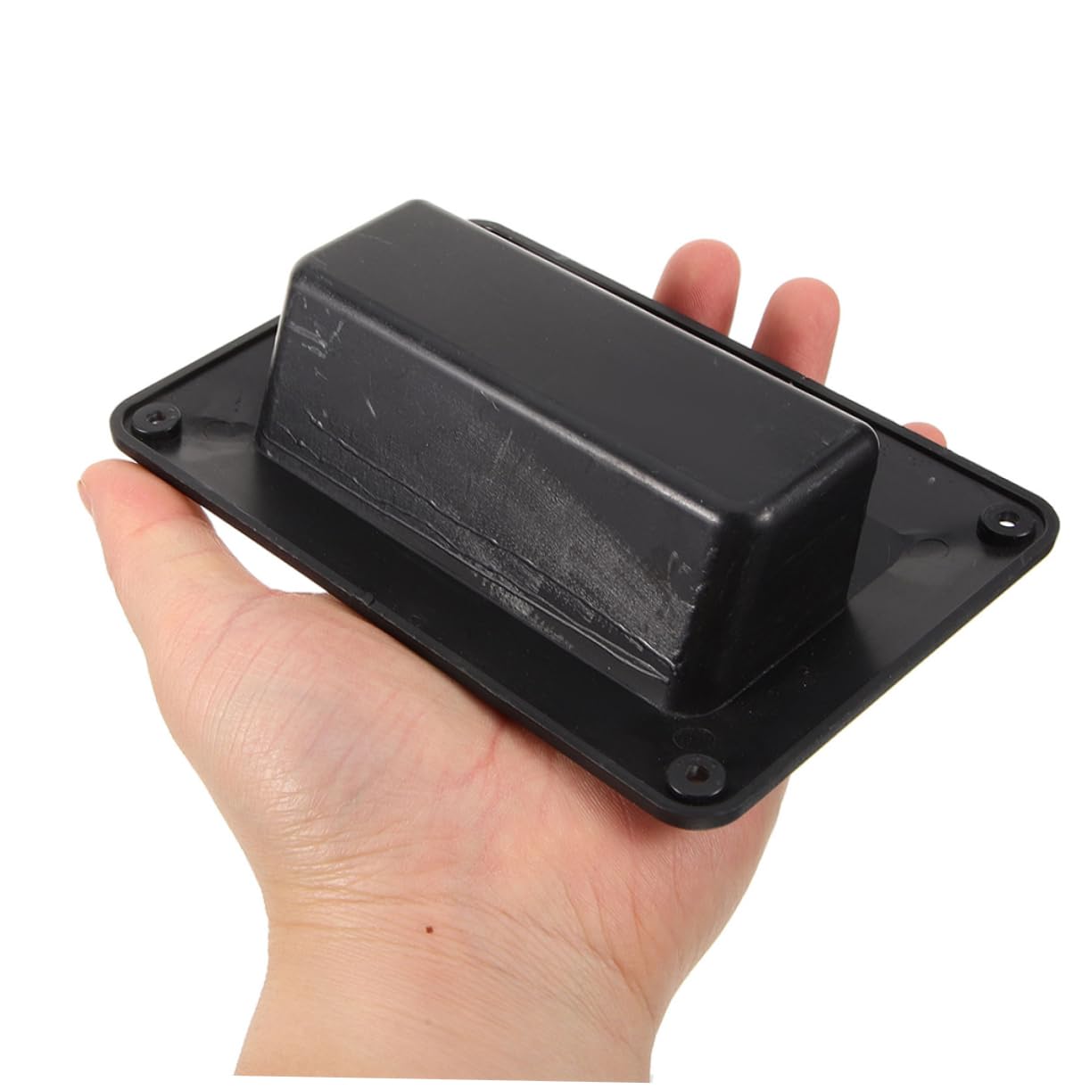 Hemoton 8pcs Speaker Handle Replacement Comfortable Plastic Side Handles for Easy Carrying Fits Speakers and More for Garage Doors and Fences Simple Installation