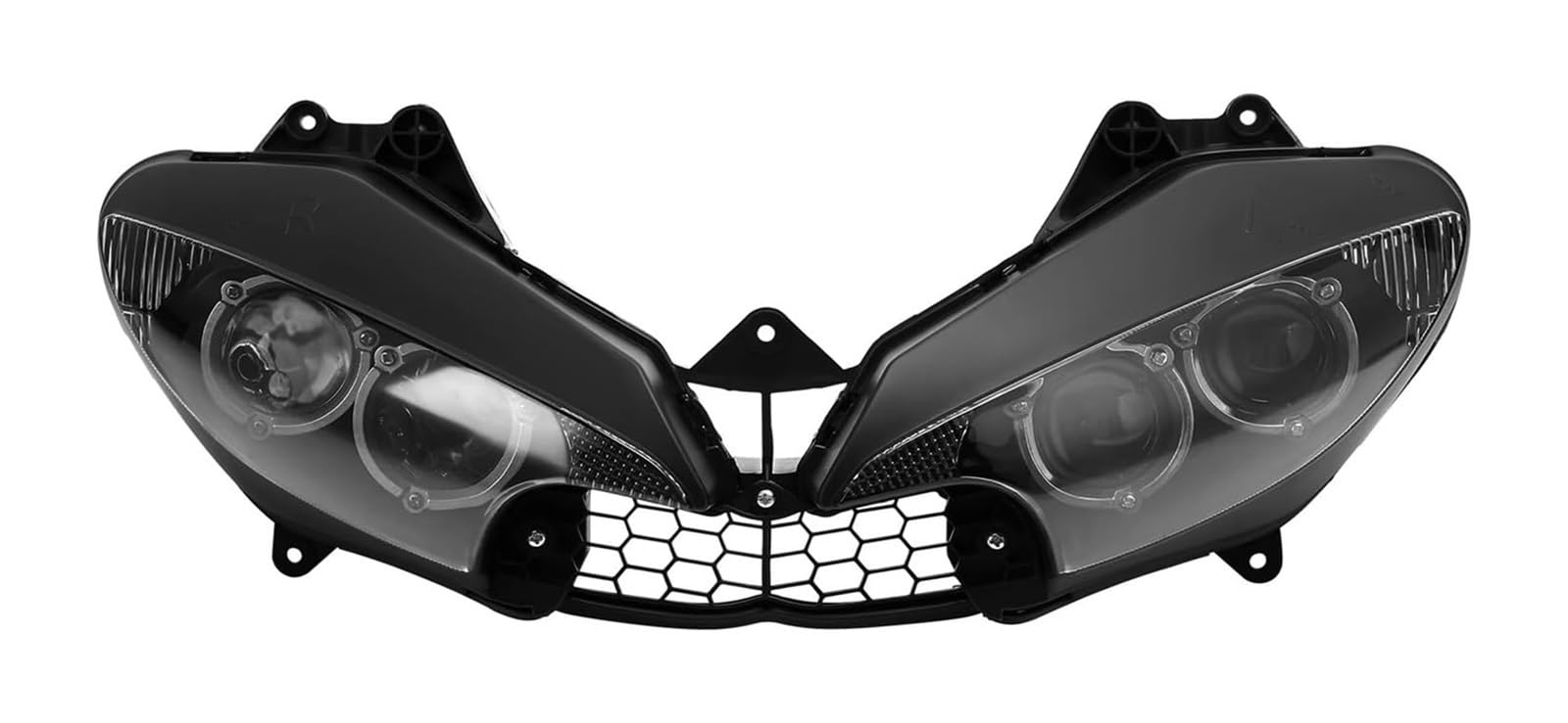 Headlight Motorbike pour YZFR6 2003 2004 2005 pour R6S 2006 2007 2008 2009 Ensemble De Phares De Moto Phare Avant