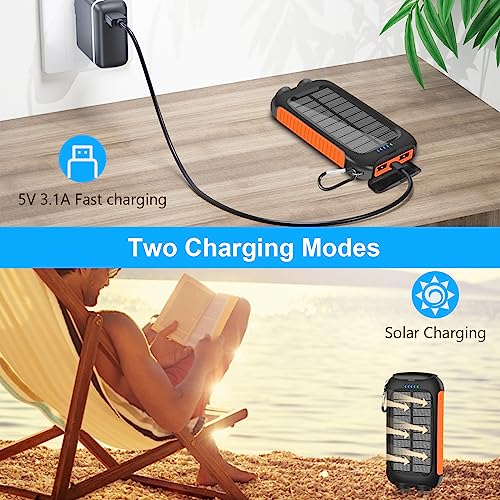 Nuynix S1008D Solar Charger Power Bank thumb #4