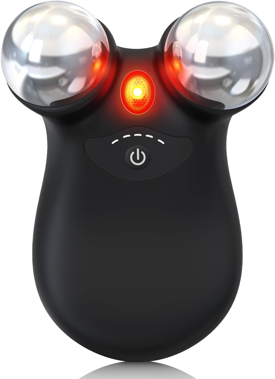 Microcurrent Facial Device,Latest Red Light Technology,Enhances The Ability to Lift The Face and Tighten The Skin,Facial Wrinkle Equipment,Smart Photon Micro-Current Device,Model:EP-300. (Black)