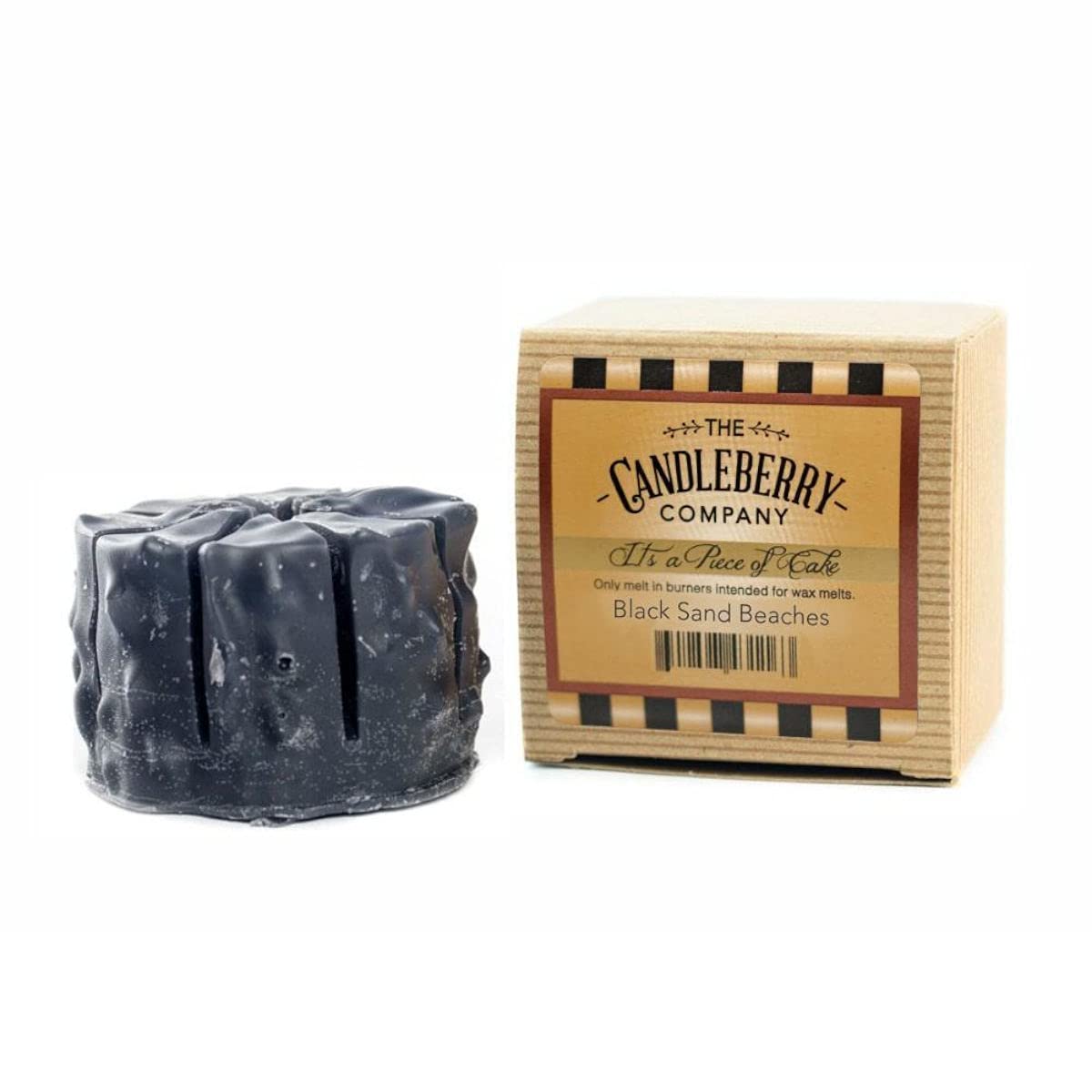 Tartelettes en cire Candleberry Noir plages de sable pour éliminer les mauvaises odeurs