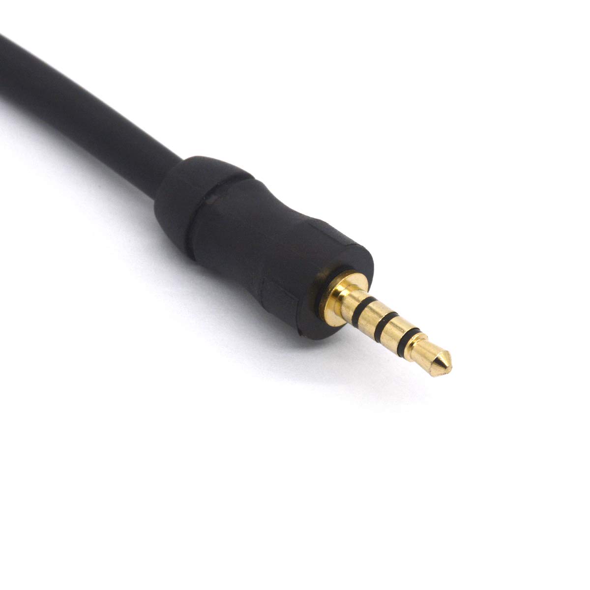 Tomost 3,5 mm cuffie microfono Splitter, 3,5 TRRS audio microfono Y cavo adattat