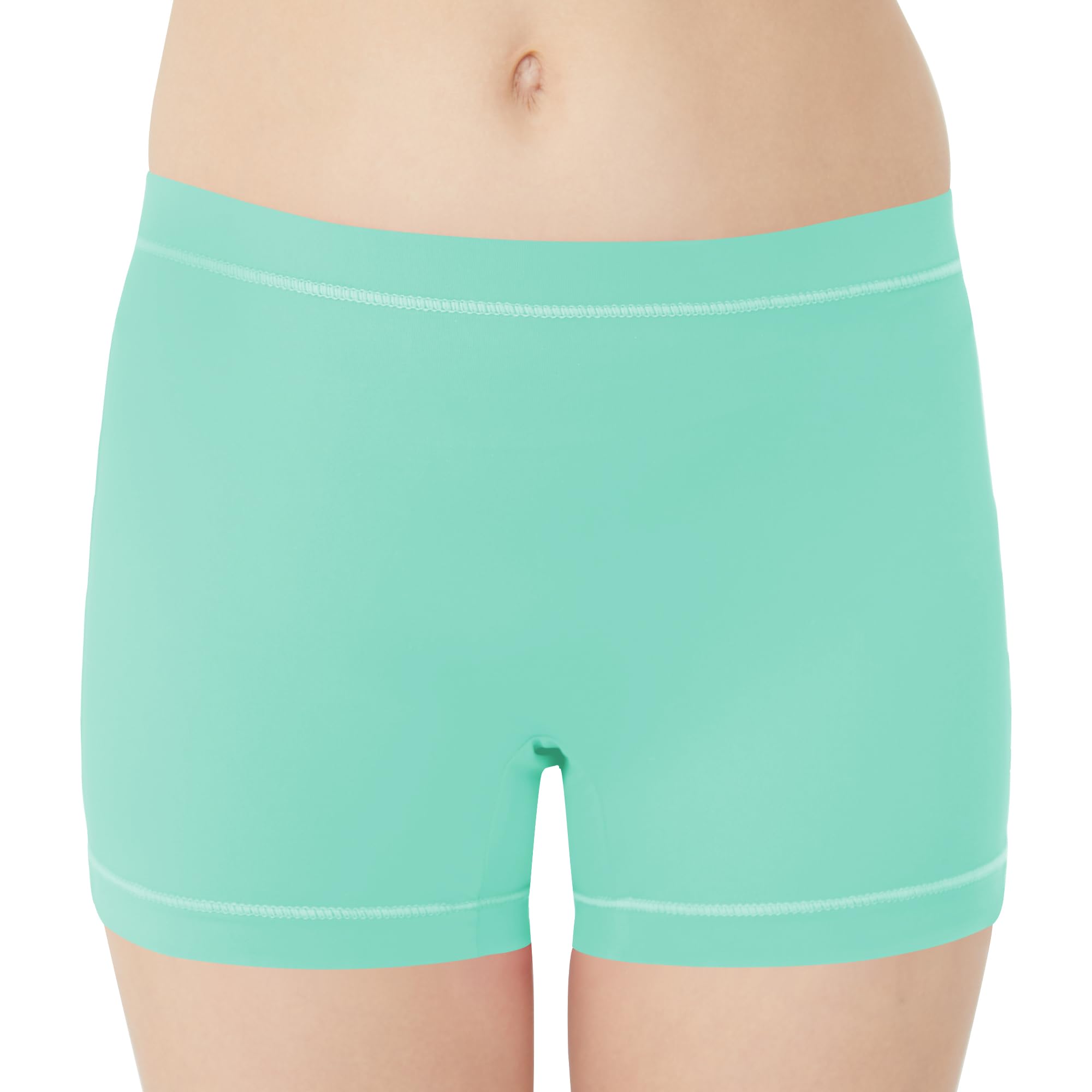 QBK Toddler Girls Swim Shorts 2T-14 Boyshort Swimsuit UPF 50+ Quick Dry Rash Guard Swim Bottoms