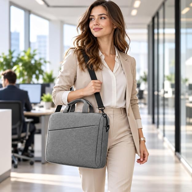 Image of Grey Laptop Bag