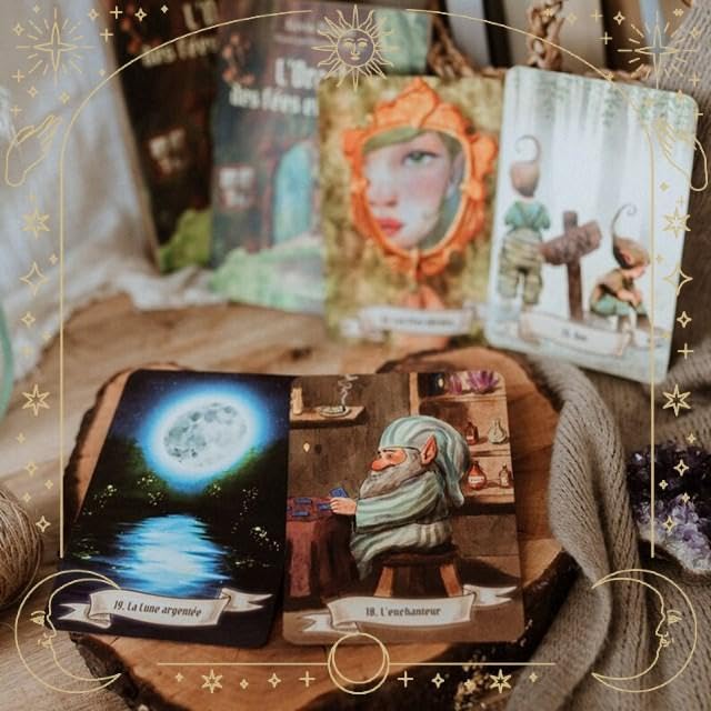 【訳あり特価品】絵本のようなフランスの激かわデッキ✨妖精とエルフのオラクルカード 訳あり特価品】絵本のようなフランスの激かわデッキ✨妖精とエルフの