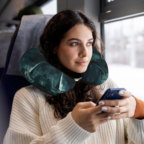 Almohada viaje de espuma viscoelástica tamaño estándar miniatura 6