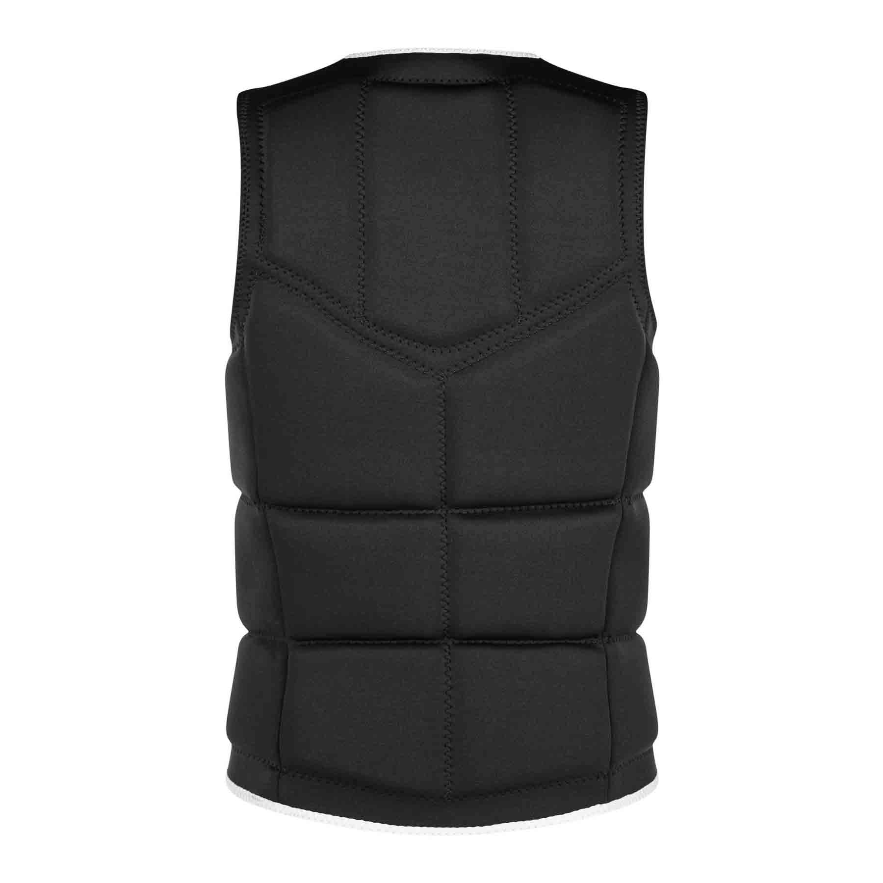 Mystic Wake Boarding Front-Zip Impact Vest Black