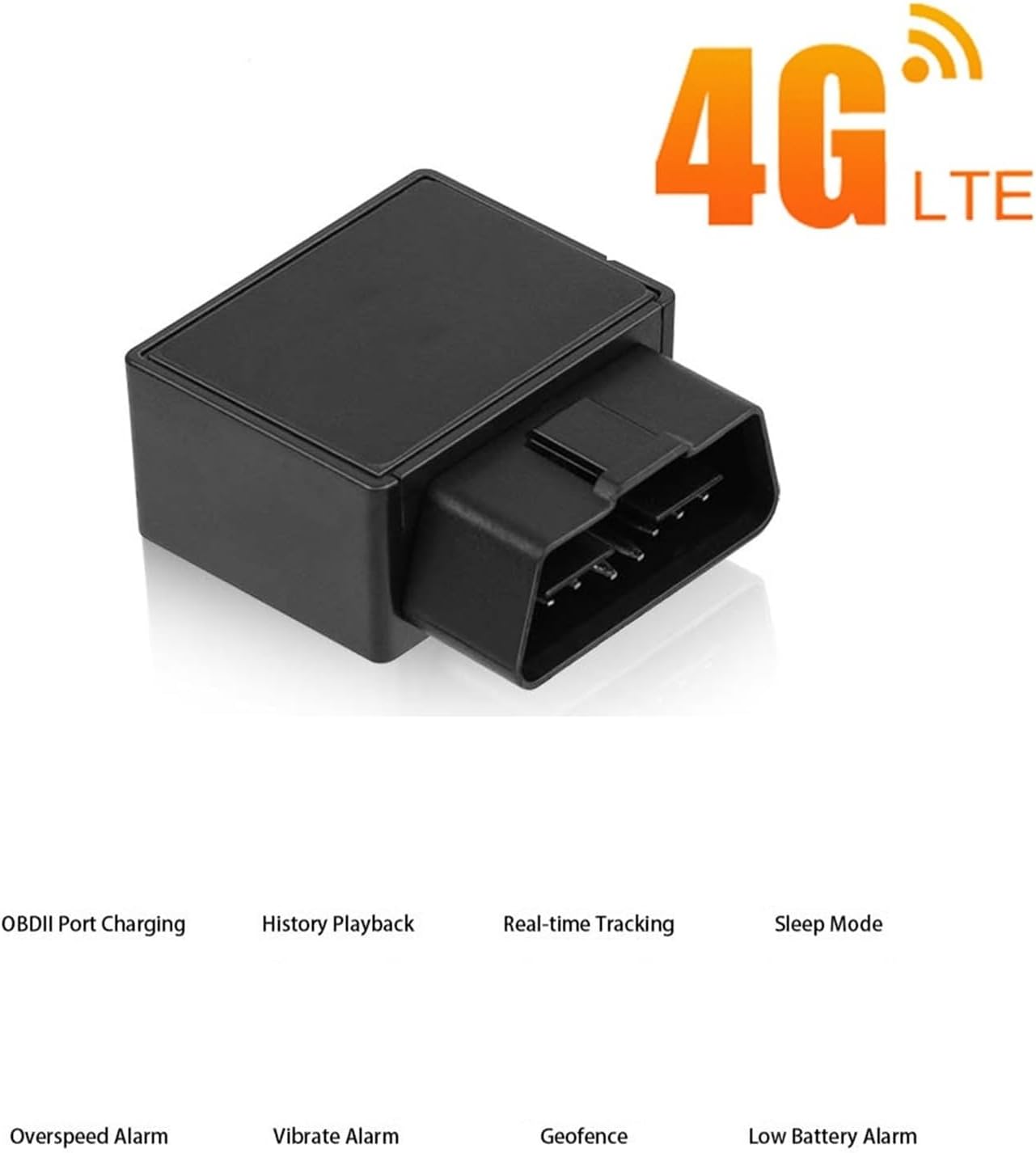 New 4G for TKSTAR GPS Tracker Car OBDII 16PIN OBD 4G MIni GPS Tracker GSM OBD2 4G Tracking Device GPS Locator OBDII for Free APP(No Box)