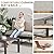 VONZOY 5-Seat Outdoor Aluminum Patio Furniture Set with Coffee Table - All-Weather Rust-Proof Sectional Sofa Set with Removable Cushion for Deck, Backyard, Poolside & Small Spaces
