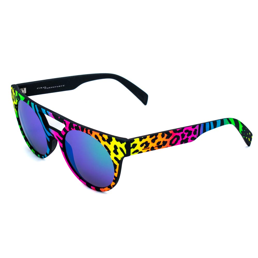 SUNGLASSES - POLARIZED FASHION SUN GLASSES ITALIA INDEPENDENT GREEN BLUE PURPLE ORANGE UNISEX - MEN AND WOMEN 0903-ZEB-149