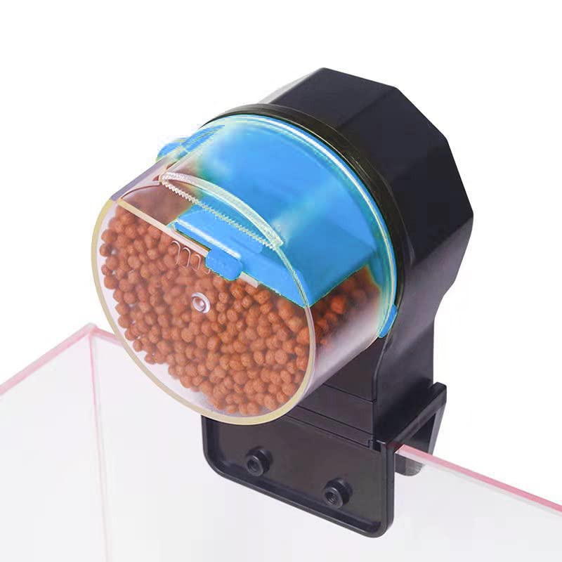 Mangiatoia Automatica Per Pesci Con Timer - Dispenser Cibo Silenzioso, Per Acquario, Fino A 4 Pasti - Foto 13