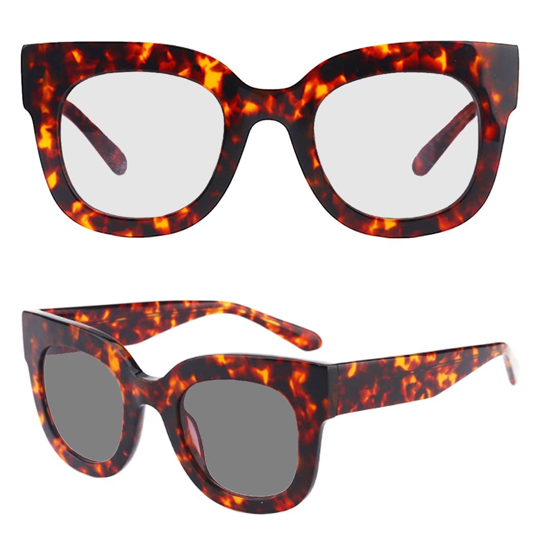 Arana AQ Blue Light Blocking Photochromic Glasses - Model A8045 / Tortoise