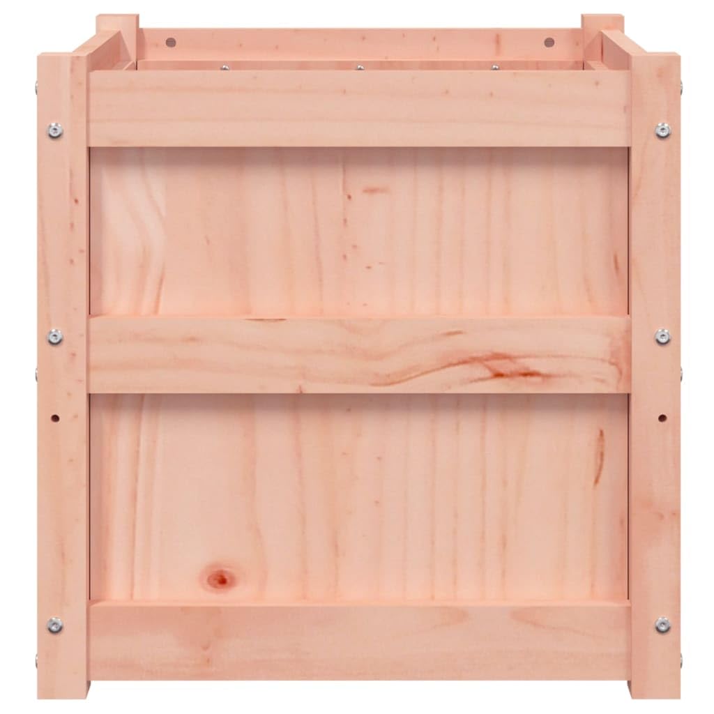 Pflanzkübel aus Douglasie 50 x 50 x 50 cm 2er Set Massivholz Gartenregal für Balkon Terrasse mit Modernem Design und Langlebiger Robustheit für Indoor Outdoor