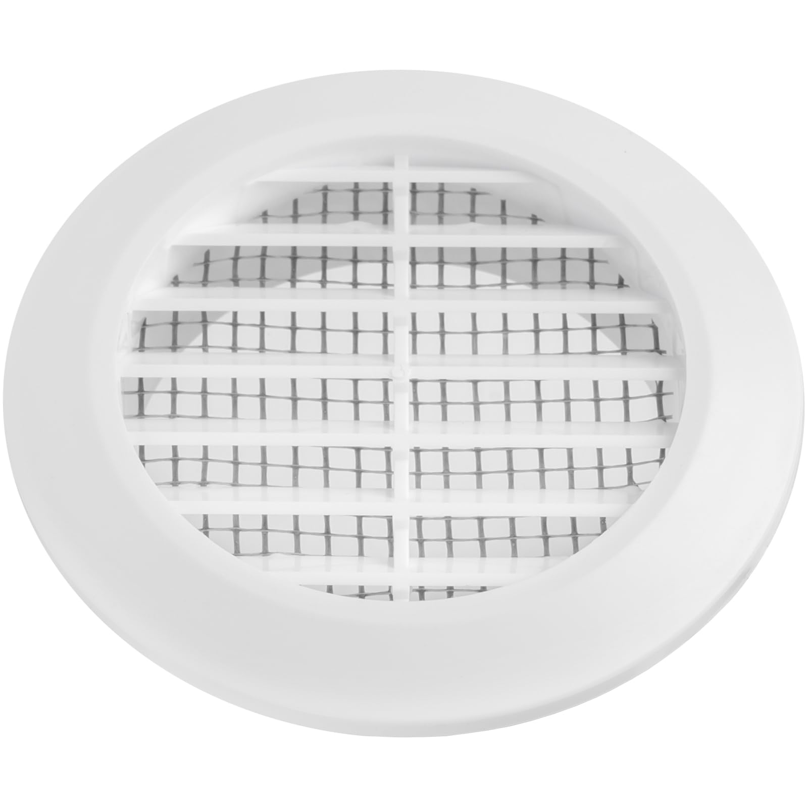 5 Griglie Di Ventilazione Bianche 60mm - Con Zanzariera, Per Porte E Armadi - Foto 4