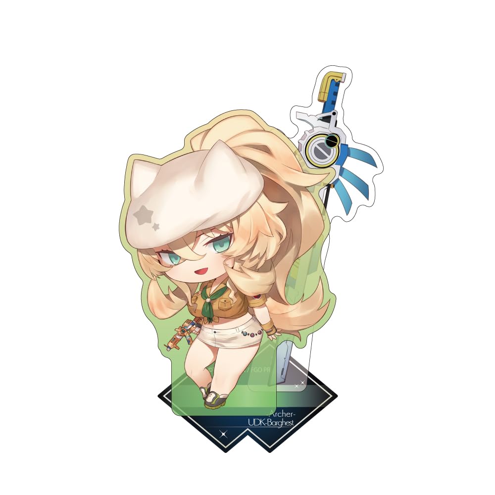 Algernon Products Fate/Grand Order Charatoria Acrylic Stand Archer/UDK - Burguest, Approx. W3.9 x H3.9 inches (100 x 100 mm), Acrylic