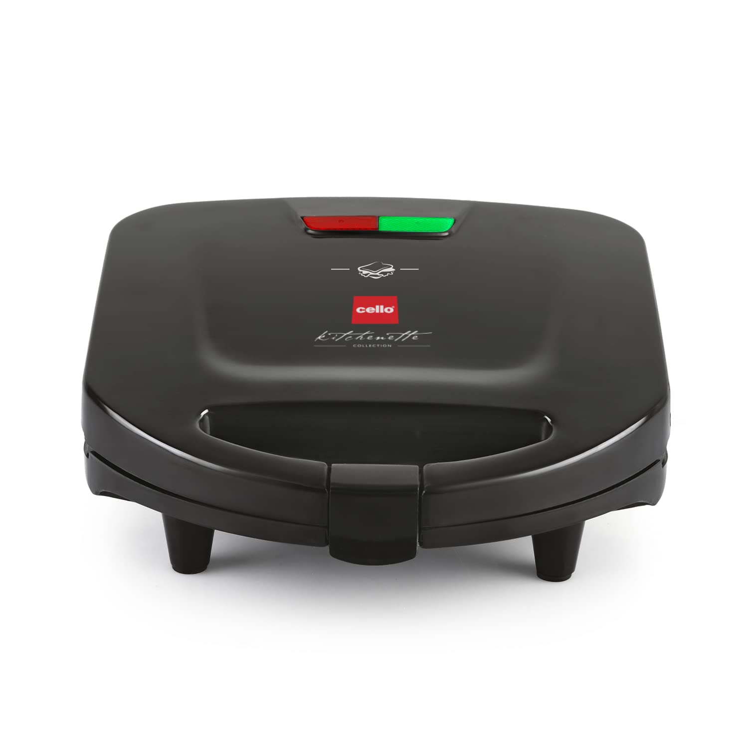 Cello Super Club Sandwich Maker 750W | Black | Heat Resistant Bakelite Body |Non-Stick Coating | Power Indicators | Oil Free Toasting (B09T6RKS4S) Amazon Price History, Amazon Price Tracker