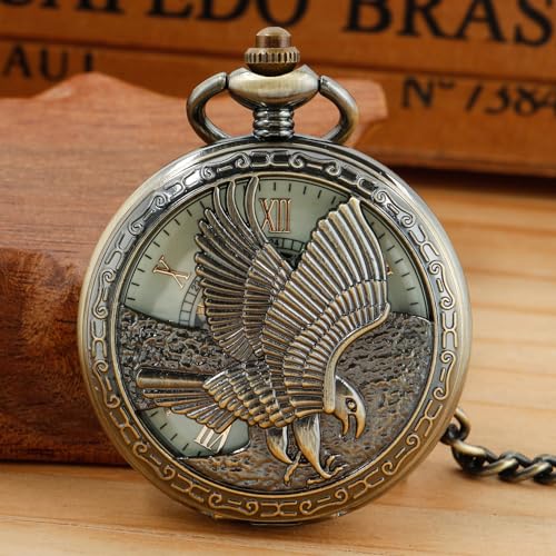 Reloj de bolsillo de bronce para bodas y eventos de etiqueta 3