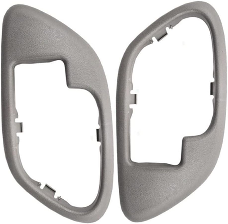 Interior Inside Door Handle Trim Bezels Gray Pair Set For GMC C1500 C2500 C3500 K1500 K2500 Protectors Auto Accessories Inner Door Handle