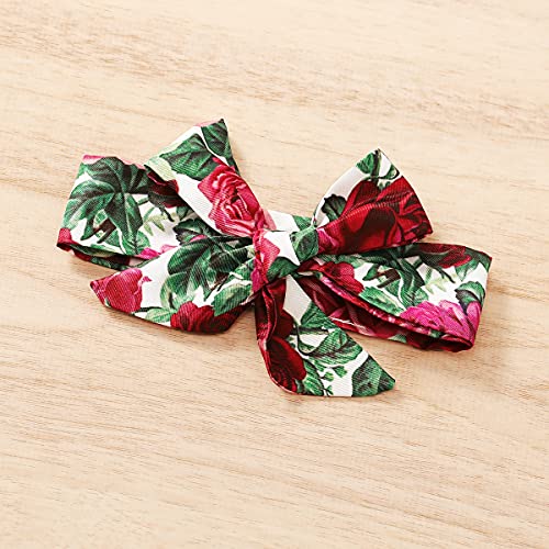 Baby Meisje Bloemen Romper Broek Hoofdband Kleding Set Lente Herfst Winter Outfit Homewear voor Peuter Meisjes - Image 6
