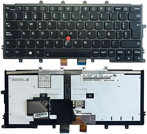 New Laptop Replacement Keyboard Fit Lenovo ThinkPad X230S X240 X240S X250 X260 X270 Spanish Layout