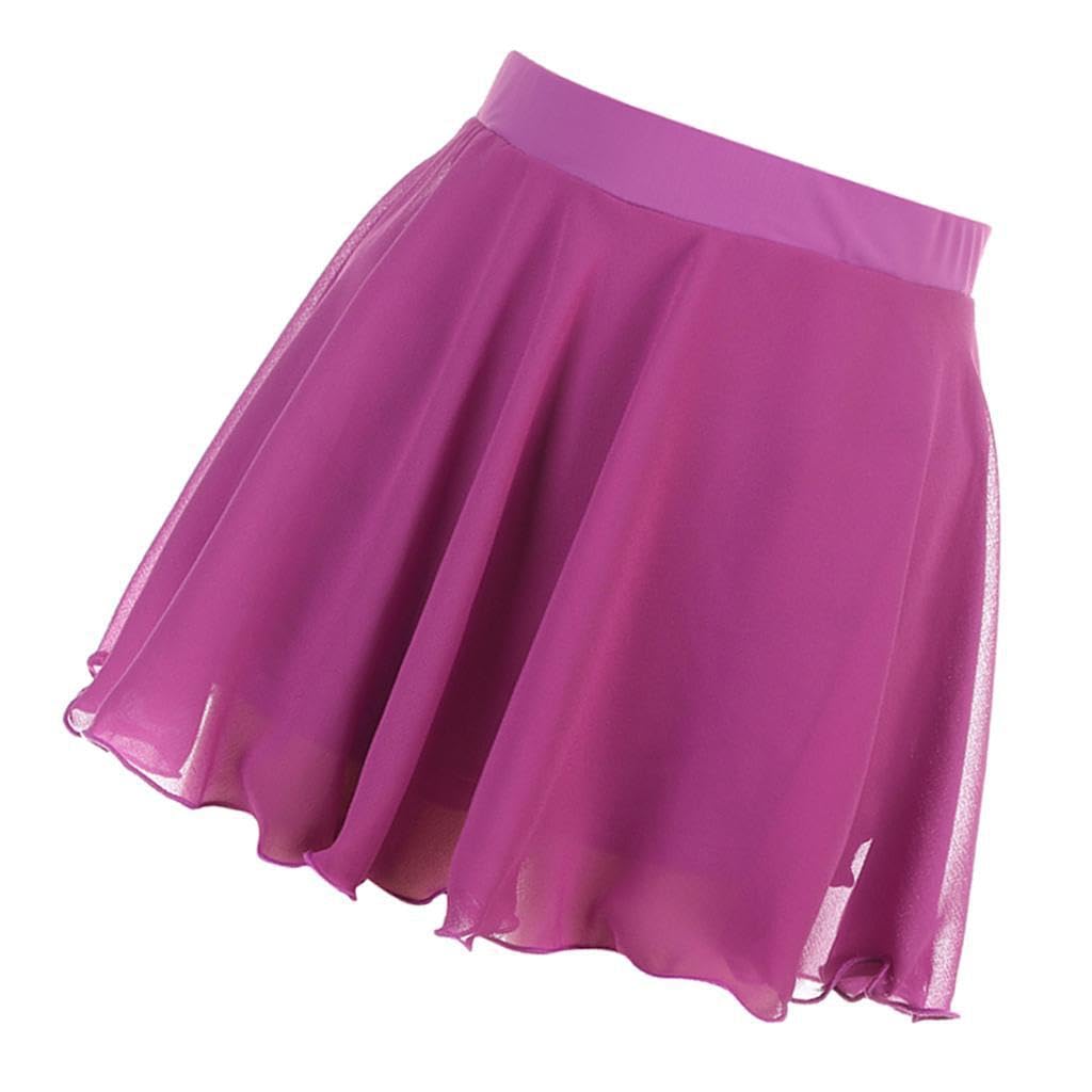 Abito da pattinaggio sul ghiaccio da donna, gonna leggera, morbido e traspirante, abbigliamento protettivo per pattinaggio sul ghiaccio, abito da