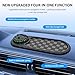 MAIYUE Multifunction Car Anti-Slip Mat, Rotatable Anti Skid Car Dashboard Pad with Temporary Parking Numbe, Universal Car Phone Holder, and Large Pad for Phones Sunglasses Keys Gadgets(Grey)