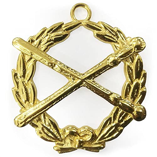 Bricks Masons Masonic Collar Grand Lodge Jewel - Marshal