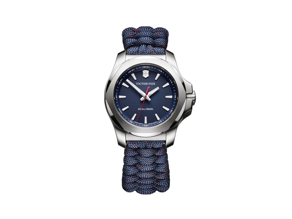Victorinox INOX Montre Femme Analogique Quartz avec Bracelet Nylon V241770