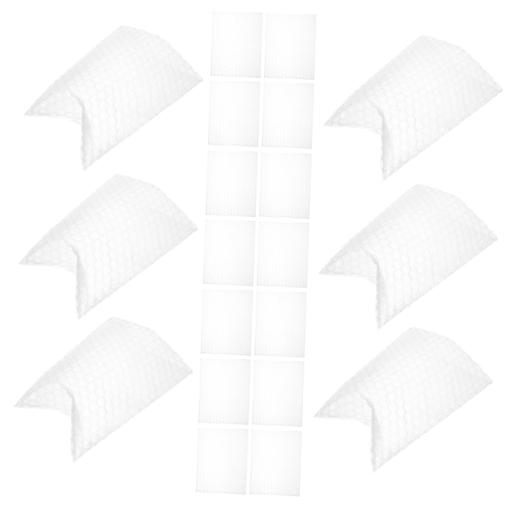 SOLUSTRE 100 Pack Bubble Pouches Large Mailers Plastic Bubble Pouches for Secure Packaging Moving