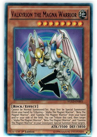 Amazon.com: Yu-Gi-Oh! - Valkyrion the Magna Warrior (YGLD-ENB01) - Yugi's  Legendary Decks - 1st Edition