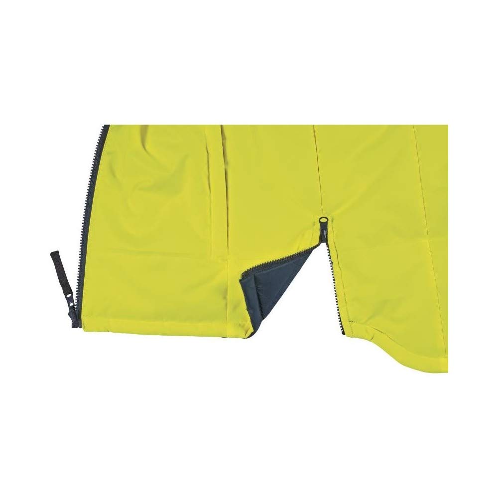 Delta Plus ind. haute visibilité – GILET AV réversible Oxford Taille – M Jaune fluo/bleu marine