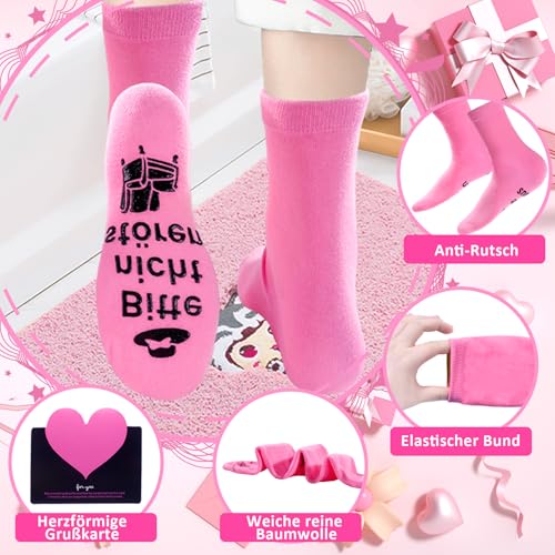 Lustige Socken Für Mama - Perfektes Geburtstagsgeschenk Mit Süßen Sprüchen