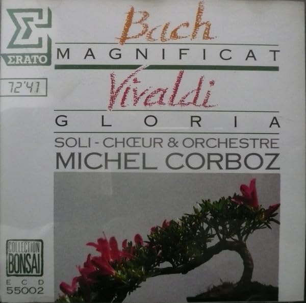 Bach Magnificat Vivaldi Gloria: Soli Choeur & Orchestre Michel Corboz [Audio CD]