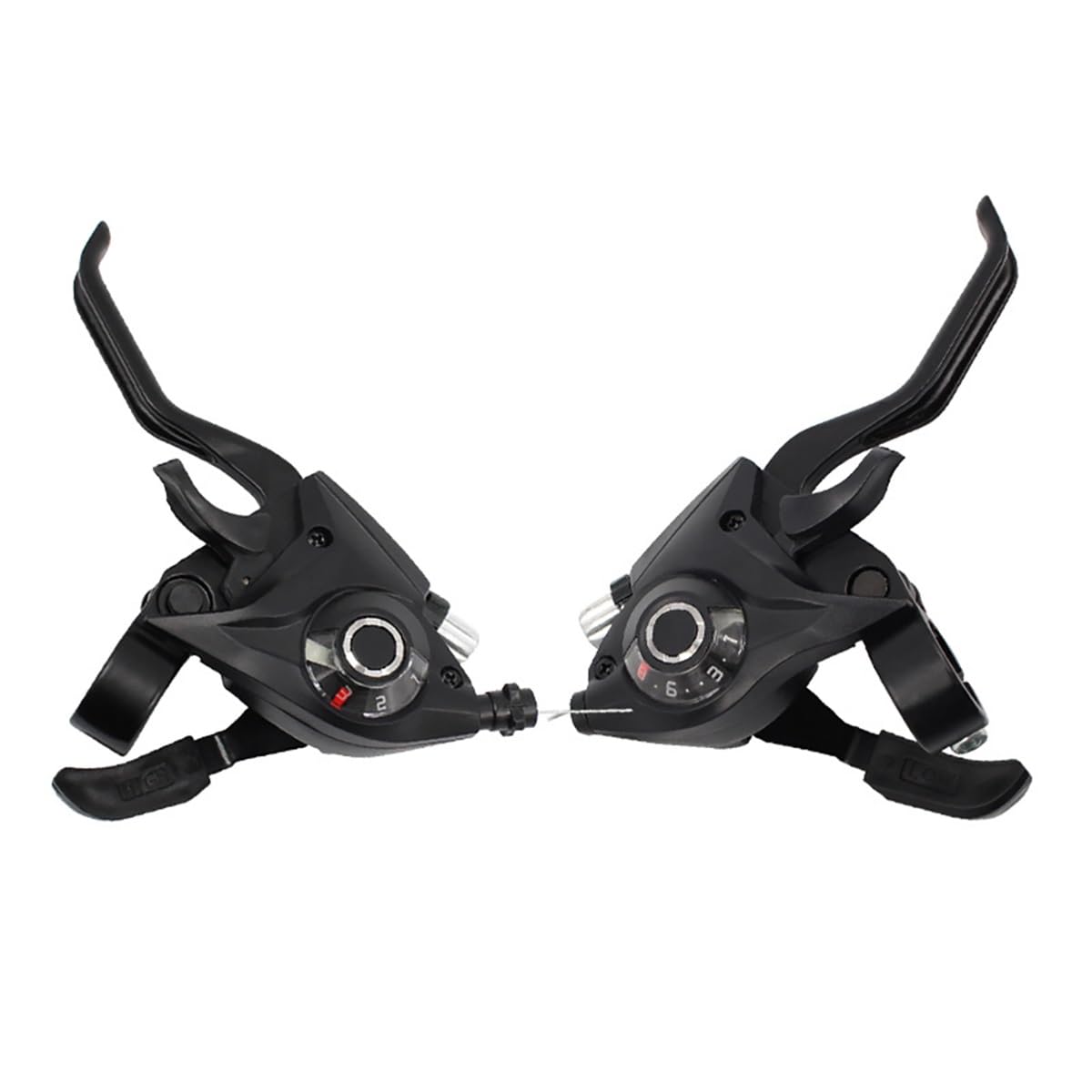 Amazon.co.jp: MTB ギア シフター ブレーキ レバー 3x7/8 21/24