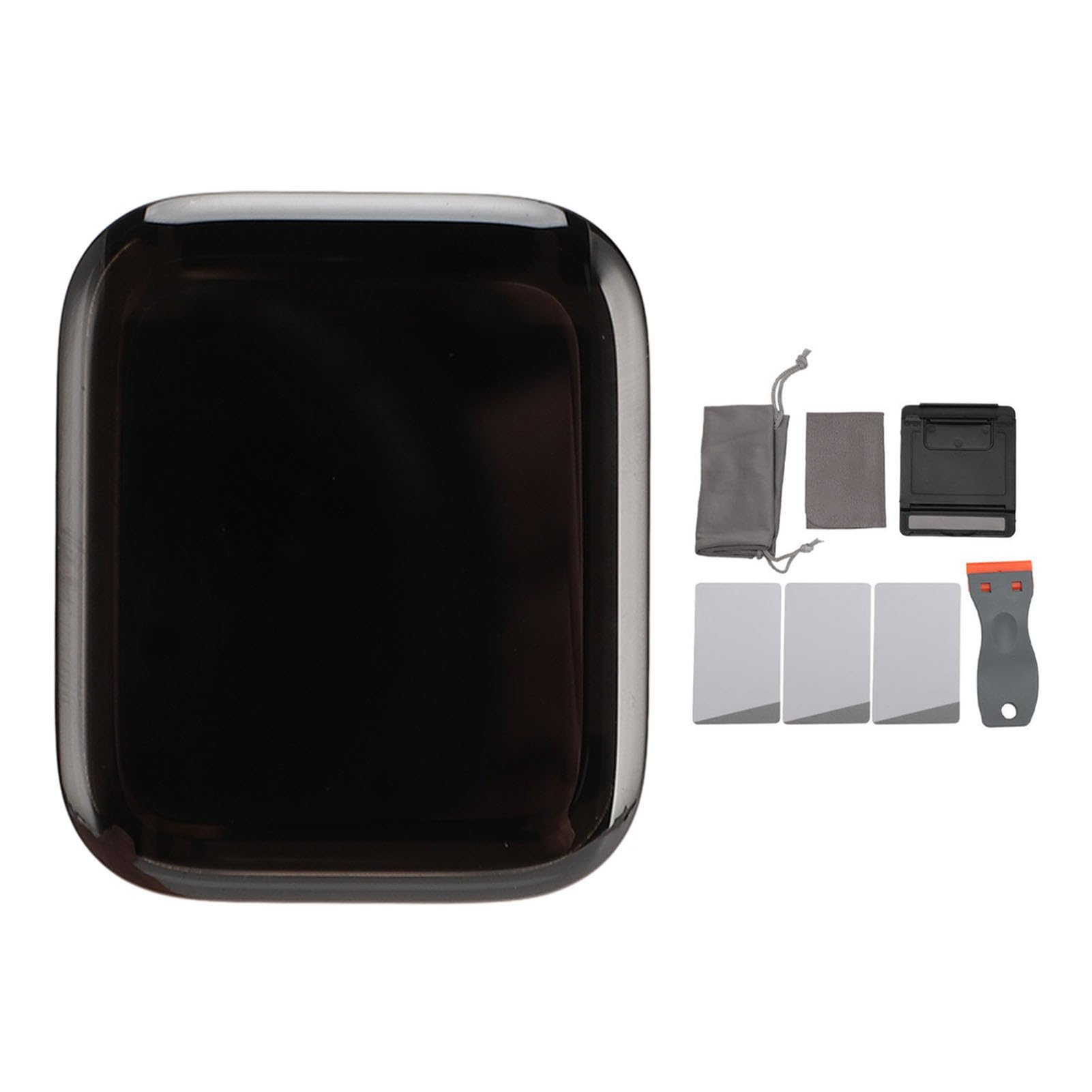 Socobeta Orologio Sostituzione Schermo LCD per IOS Watch Series 6 Gruppo Digitalizzatore Resistente Ai Graffi con Kit di Strumenti di Riparazione per Appassionati di Fai da Te (40 mm)