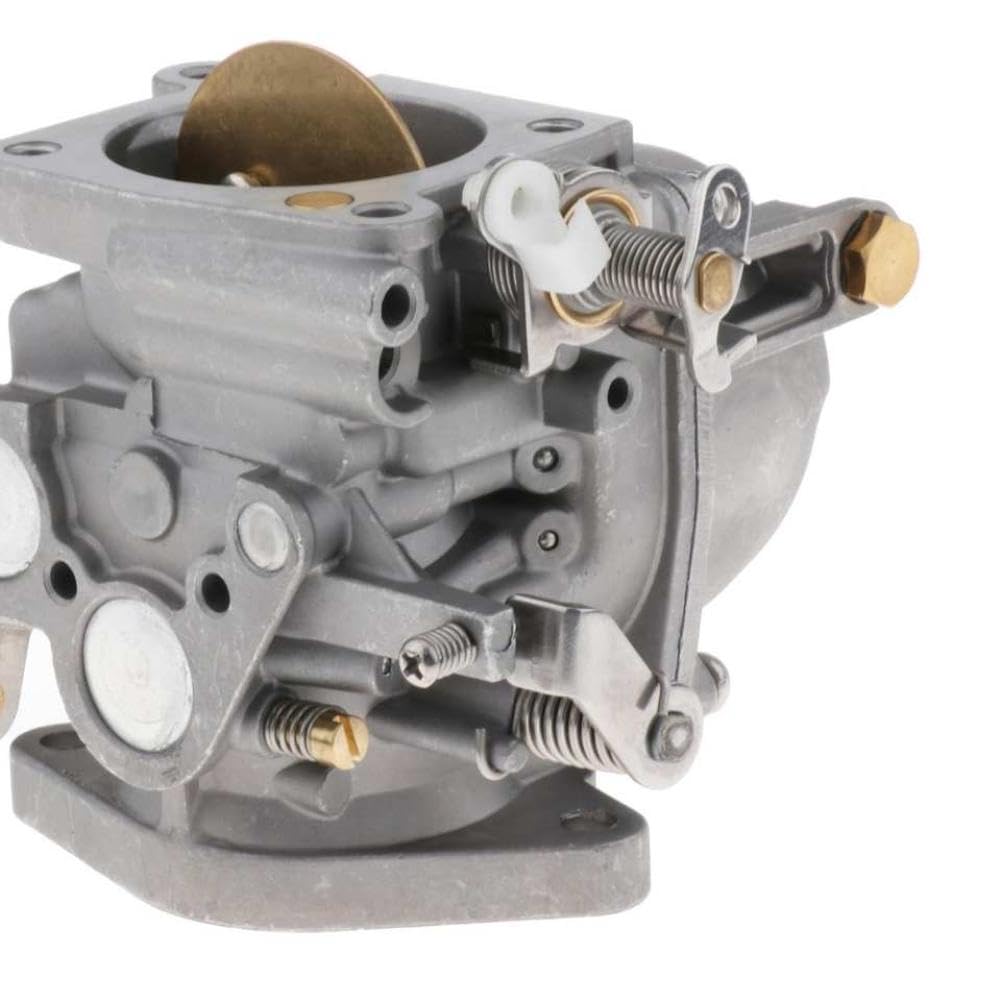 Gruppo di ricambio carburatore in alluminio compatibile con motori fuoribordo a 2 tempi NS25C3 NS30A4