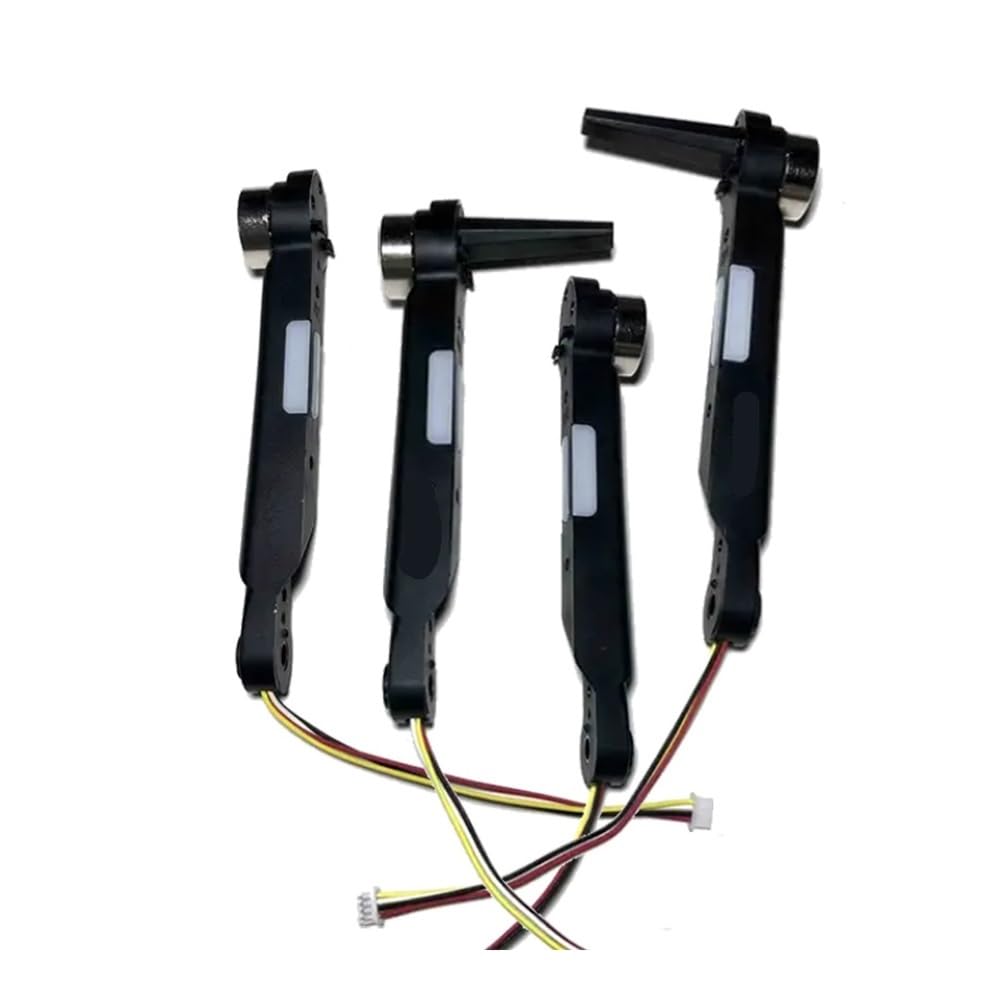 Image of the ScYWdLi RG100 PRO Drone 4PCS Arm Set, showing four individual motor arm assemblies with propellers and motors attached.