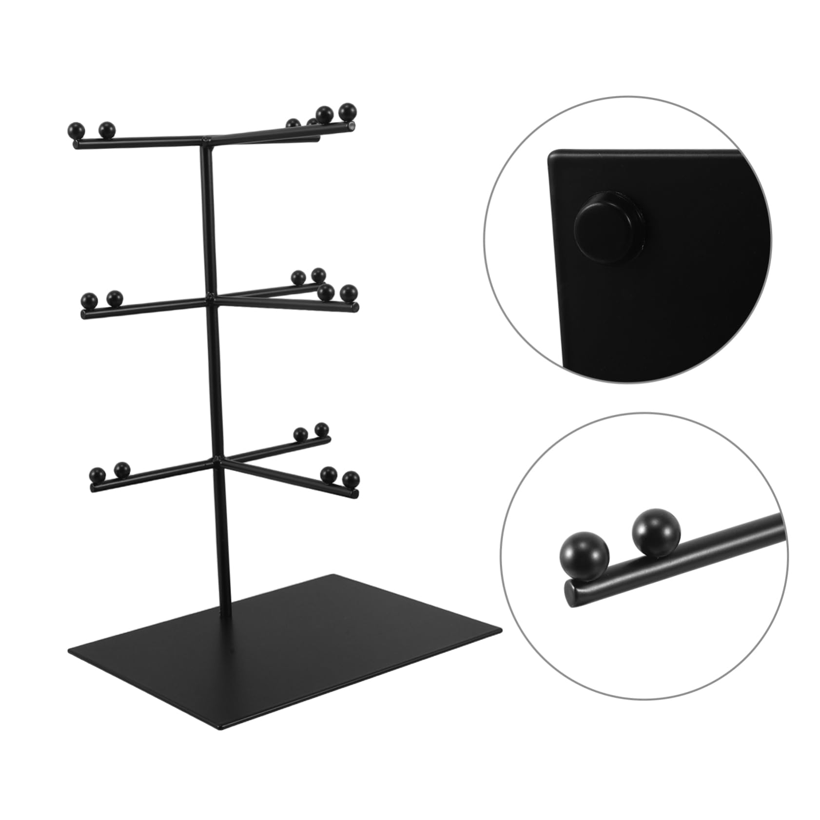 OUNONA Expositor de Gafas de Sol Organizador de Metal para Mostradores Vitrinas Tienda de Accesorios Soporte para Montura de Gafas