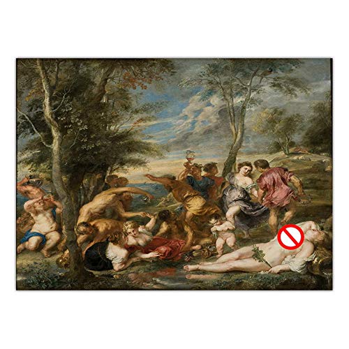 Klassischer Charakter Tier Abstrakte Kunst Ölgemälde Home Decoration Leinwand Kunst Wohnzimmer Poster Frameless50X70Cm C1822