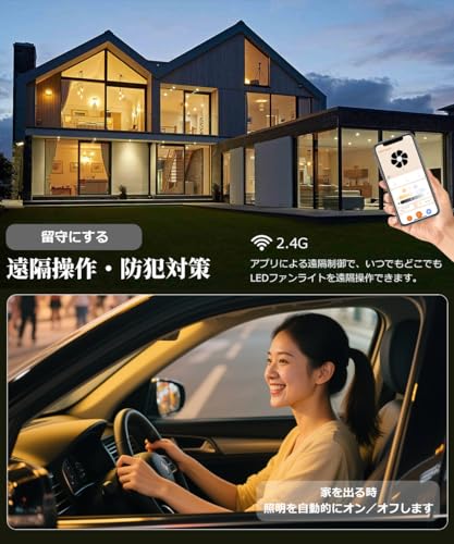 Brightorch 音声操作 LEDファンライト TENSMART-A1 の商品画像 7