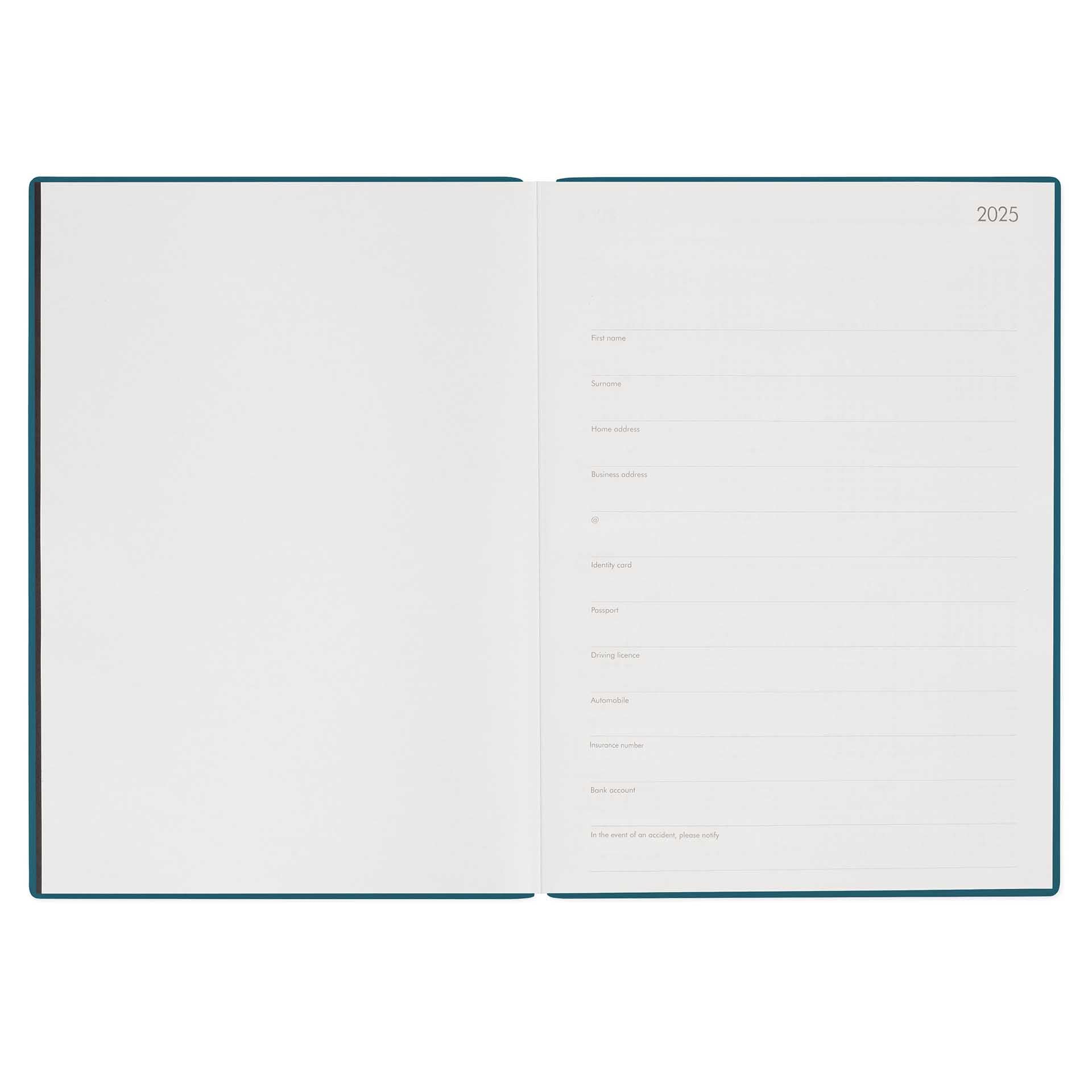 LEGAMI BUREAU AGENDA 2026 Dag op 1 pagina 21X30cm 13 maanden PASTEL MINT