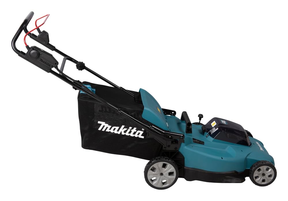 Makita DLM538Z Akku-Rasenmäher 2x18V (ohne Akku, ohne Ladegerät), Petrol