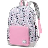 Backpack for Little Girls, VASCHY Cute Lightweight Water Resistant Preschool Backpack for...