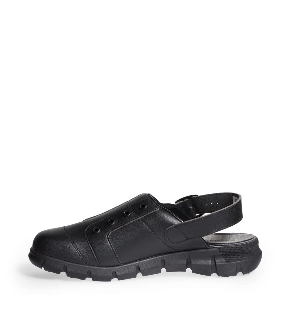 Abeba Clog 7361 - Dynamic Mikrofaser, schwarz zertifiziert