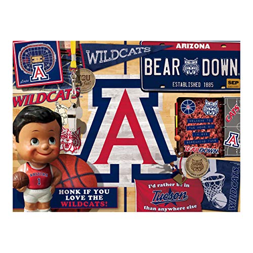 Image of YouTheFan NCAA Arizona Wildcats Retro Series Puzzle - 500 Pieces