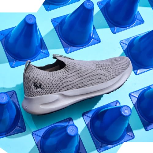 Image of Neeman's Knit Trainers for Men | Breathable & Stretchy Gym Shoes with Cushioned Sole | Supportive, Lightweight & Built for Every Workout