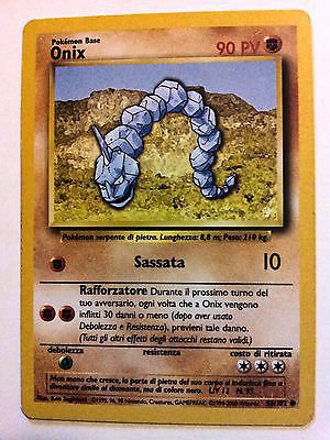  P0156 POKEMON - Onix 56/102 * Set Base - IT Comune